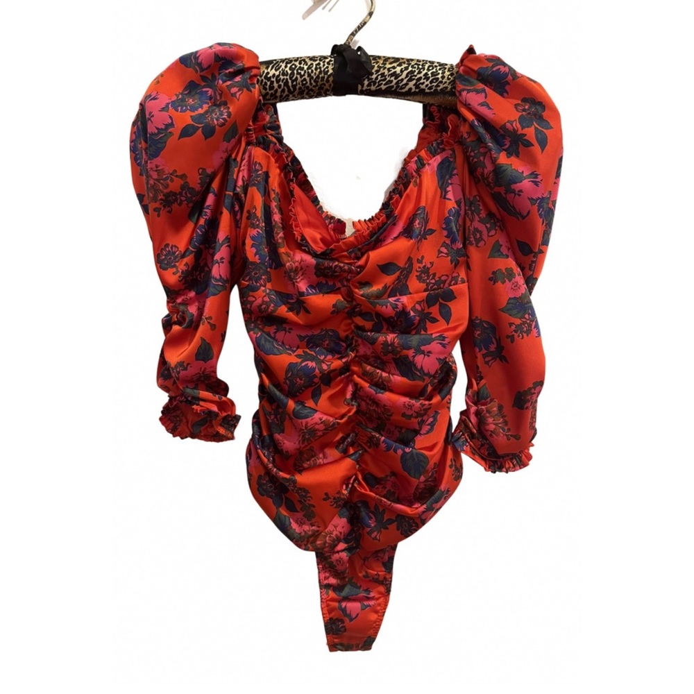 for love & lemons floral bodysuit - worn once size XS